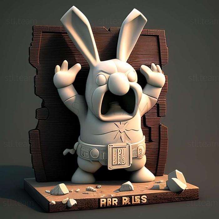 3D модель Игра Герои кроликов (STL)